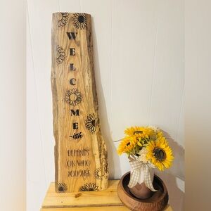 Farmhouse Welcome Sign